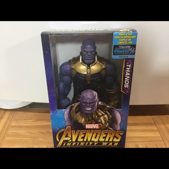 Avengers Infinity War Titan Hero Series Thanos Action Figure